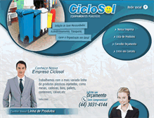 Tablet Screenshot of ciclosol.com.br